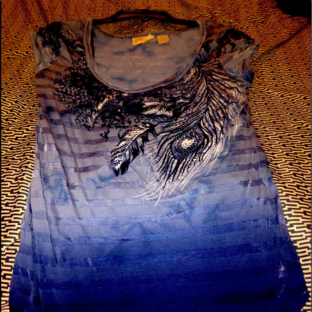 Miss Me fade and jewel top